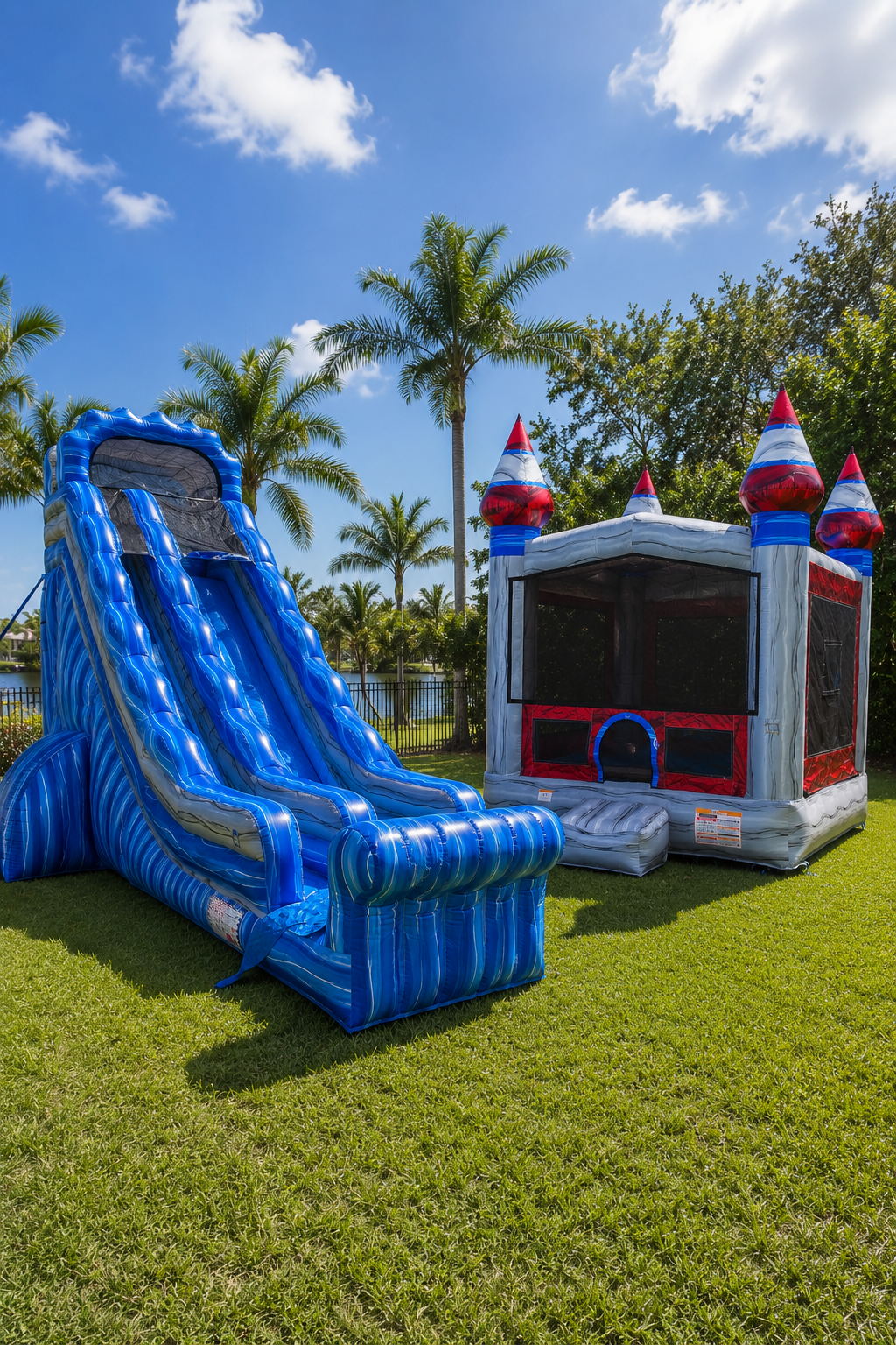Inflatable Bounce Houses, Slides, Obstacle Courses & More